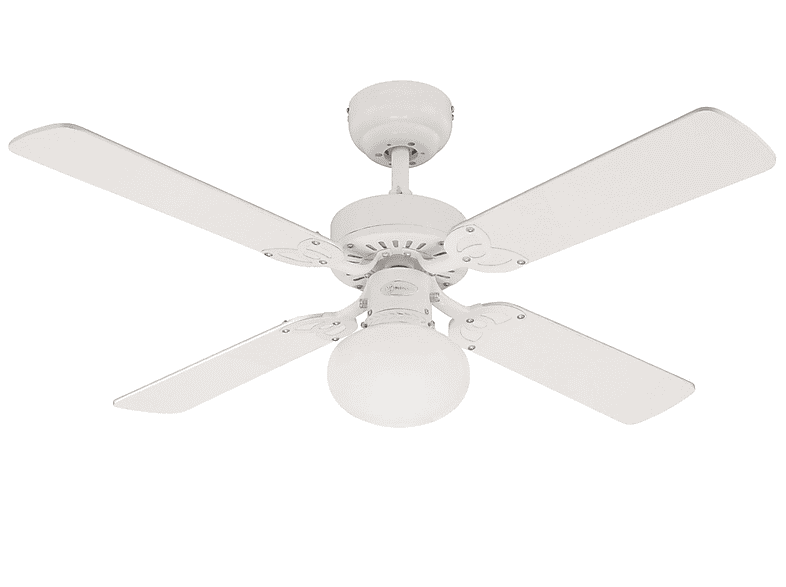 Deckenventilator Ohne Licht Westinghouse Deckenventilator Nevada 105 Cm – Ohne Beleuchtung, Mit Fernbedienung | Für Räume Bis 20 M² | Eisen Antik Westinghouse Deckenventilator 105