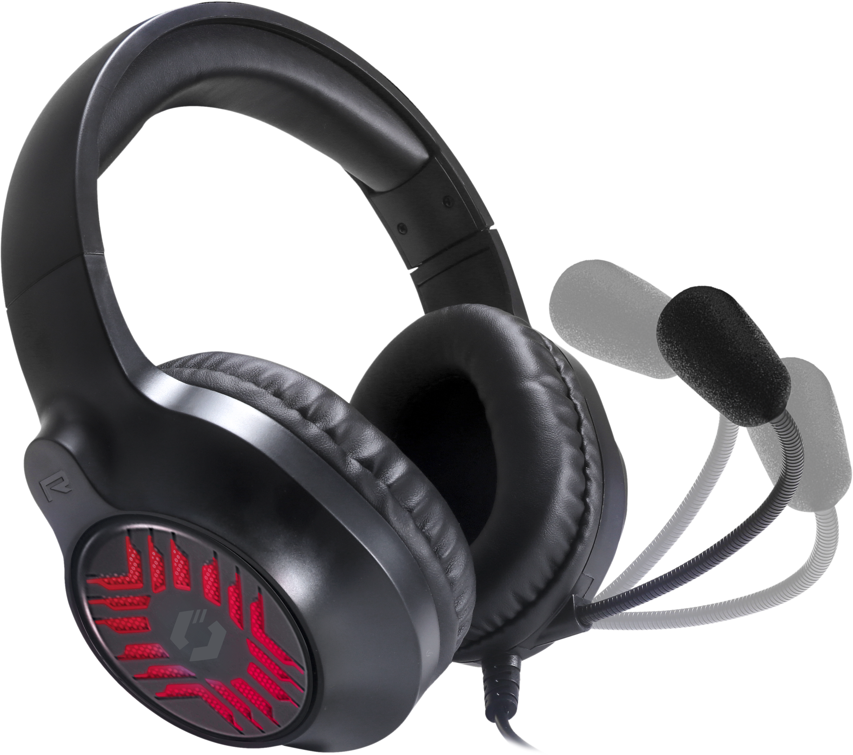 SPEEDLINK SL-860016-BK TYRON RGB GAMING STEREO HEADSET BLACK, Over-ear Stereo Gaming Headset Schwarz