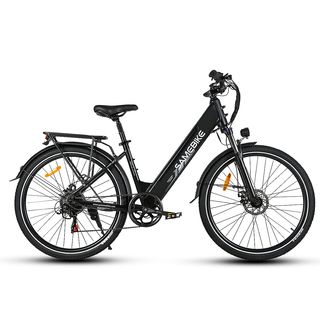 Bicicleta de ciudad  - RS-A01 PRO SAMEBIKE, 25 km/hkm/h, negro