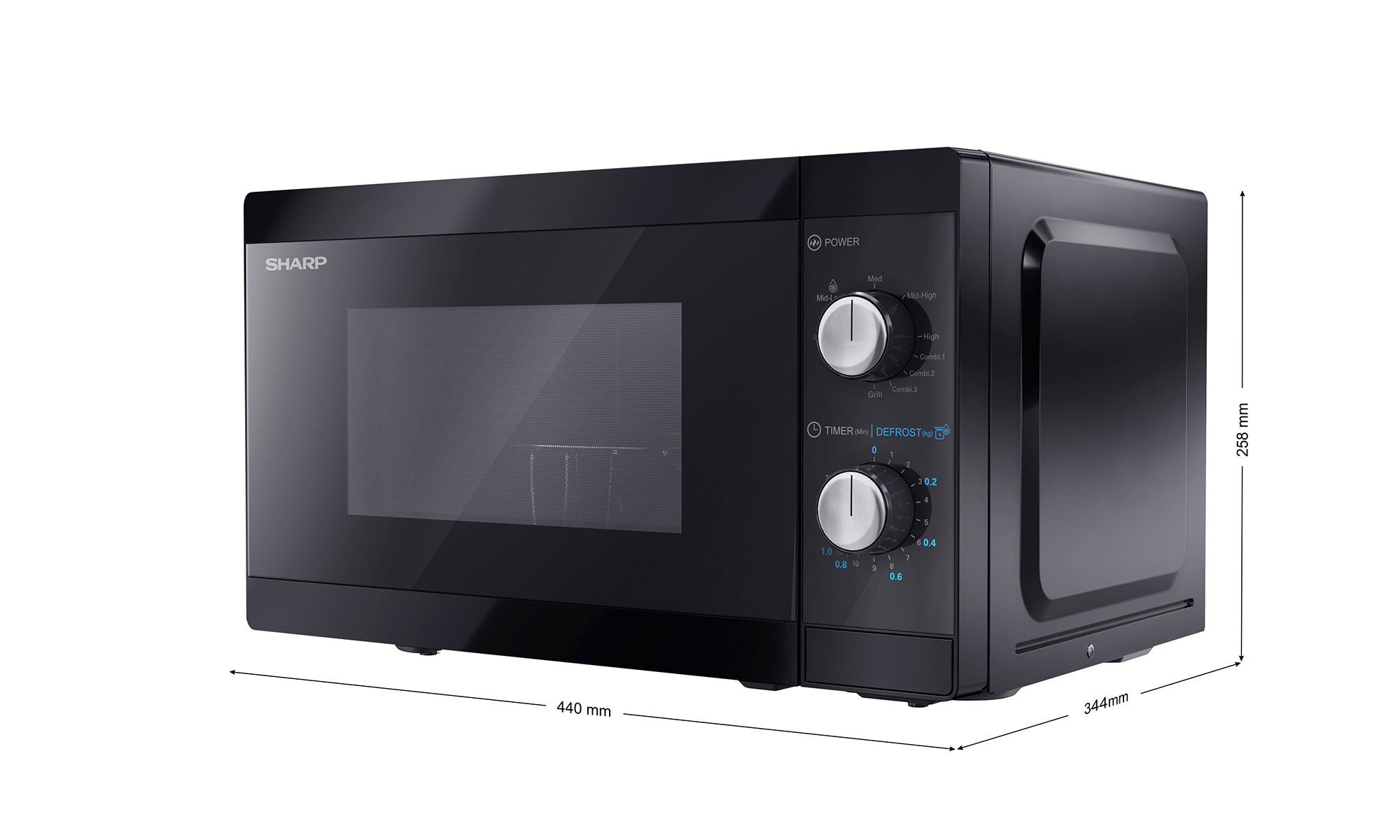 Sharp R971STW combi-magnetron rvs - De Schouw Witgoed