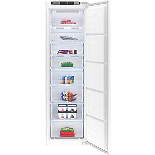 Congelador vertical - BEKO BFNA247E40SN, 220 l, 177,5 cm, Blanco