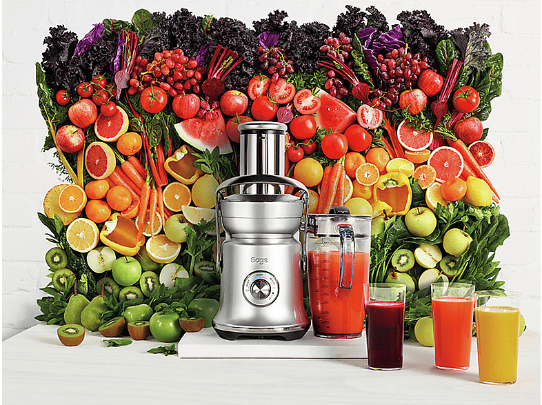 SAGE SJE830 The Nutri Juicer® Cold Xl Katı Meyve Sıkacağı Gümüş