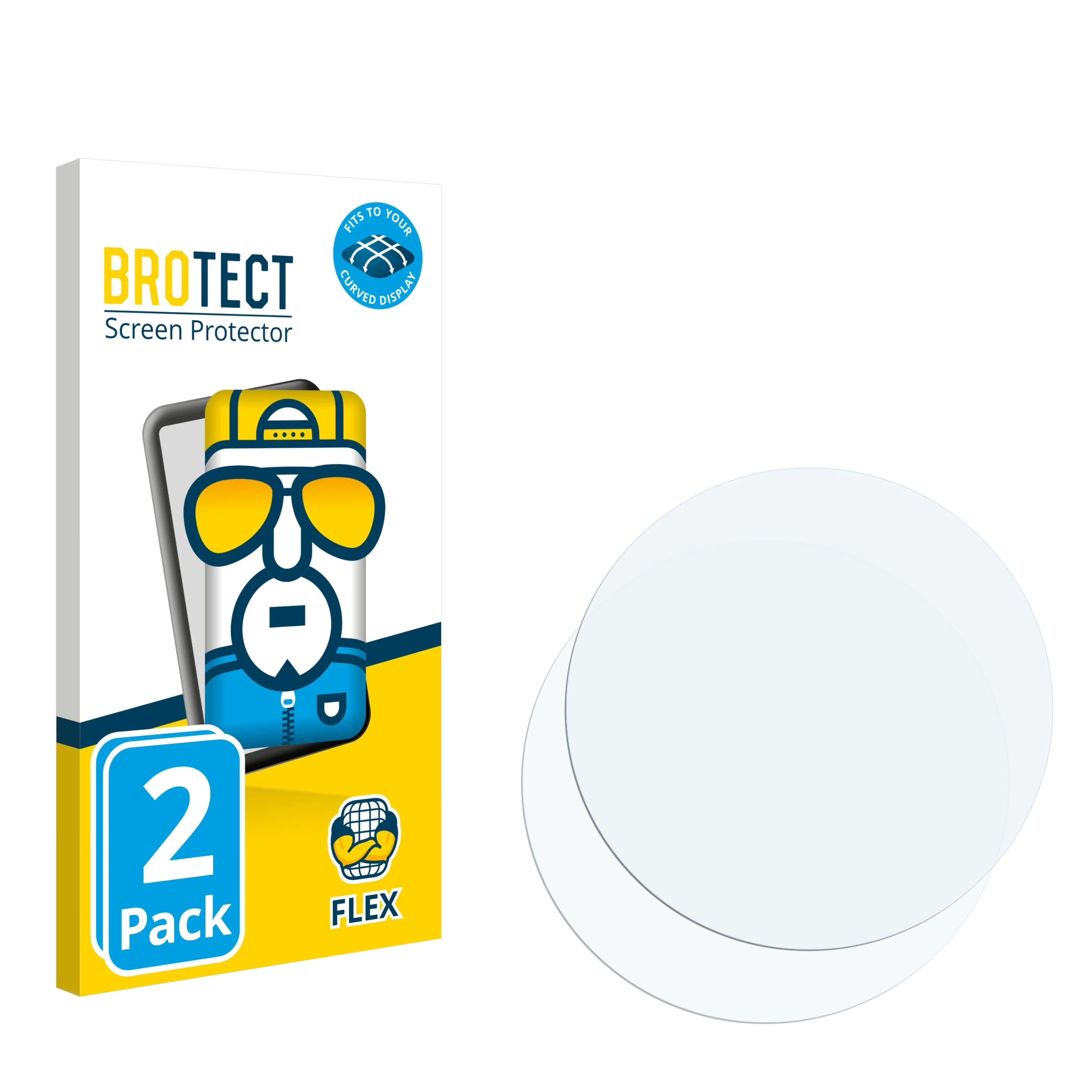 Brotect Pellicola Protettiva Opaca Per Garmin Instinct Tactical Edition Pellicola Protettiva Anti-Riflesso (2 Pezzi - 3