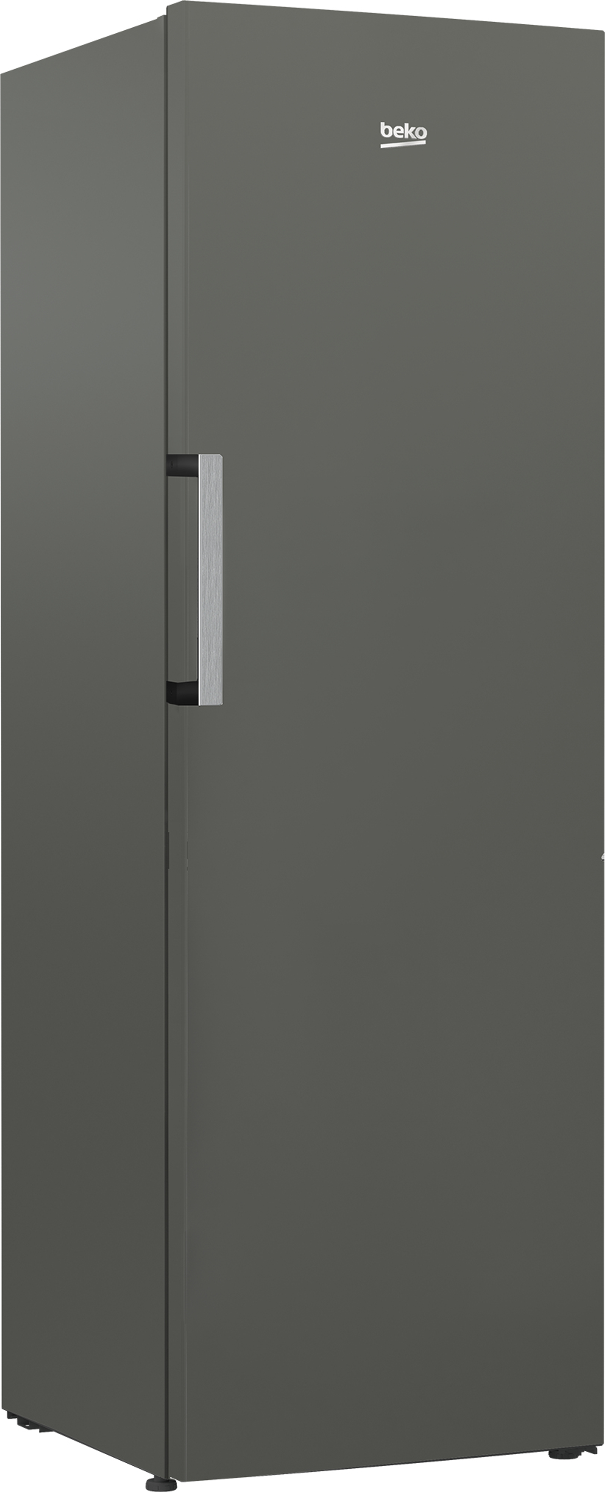 Frigorífico Beko gris.