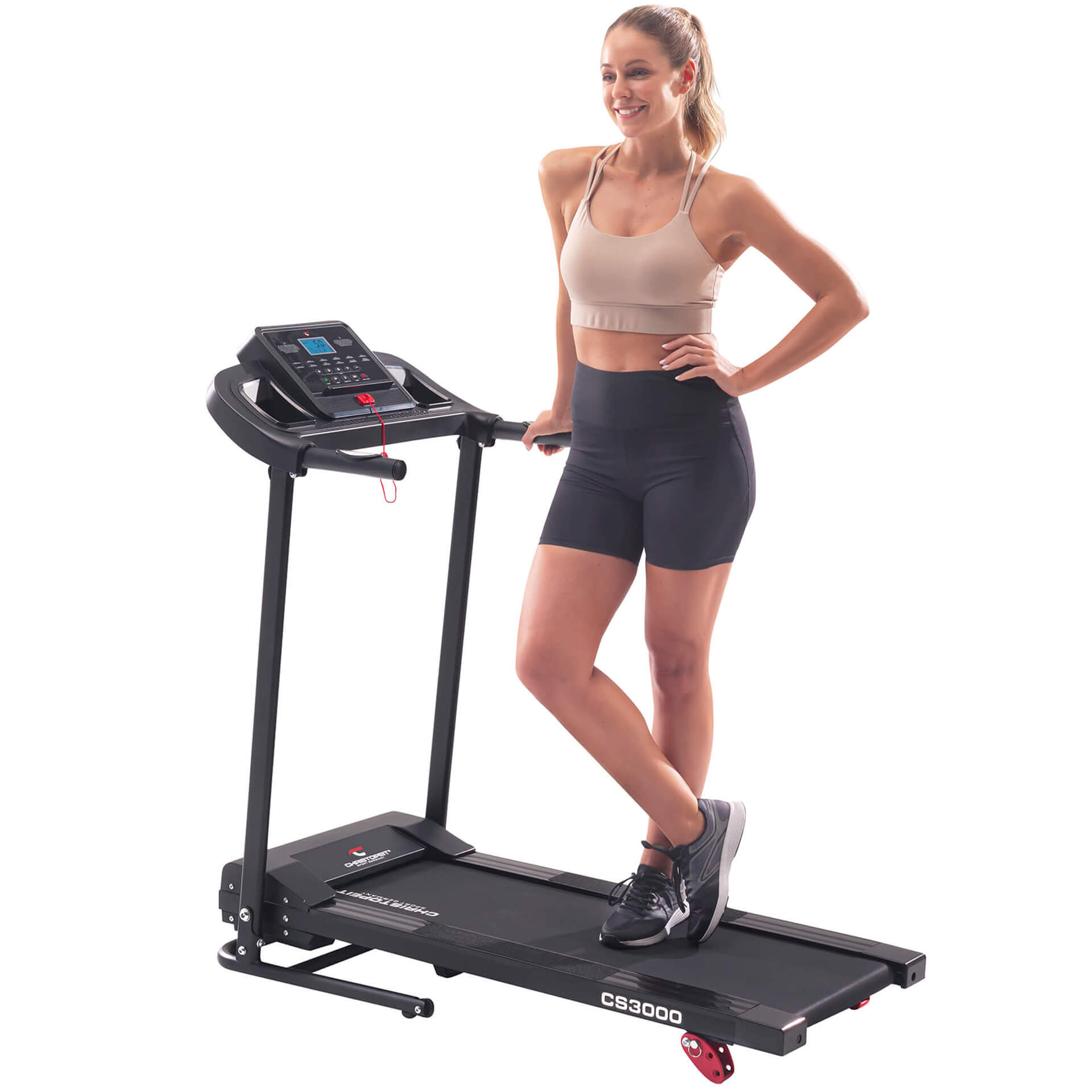 CHRISTOPEIT-SPORT GERMANY CS 3000 Laufband, Schwarz