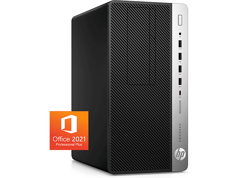 HP Prodesk 600 G4 MT iGPU, PCDesktop mit Intel® Core™ i7, 16 GB RAM, 1