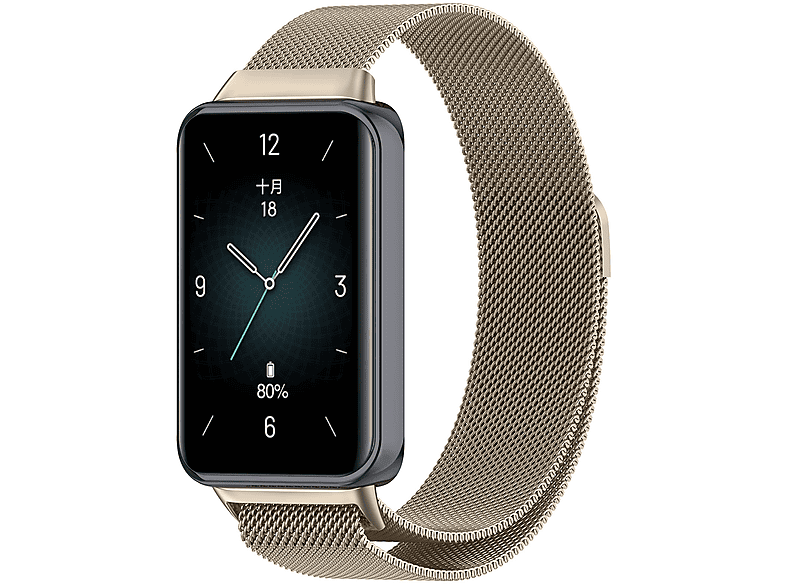 Amzpas Edelstahl Armband Für Fitbit Inspire/HR - Magnetverschluss In 2 Größen