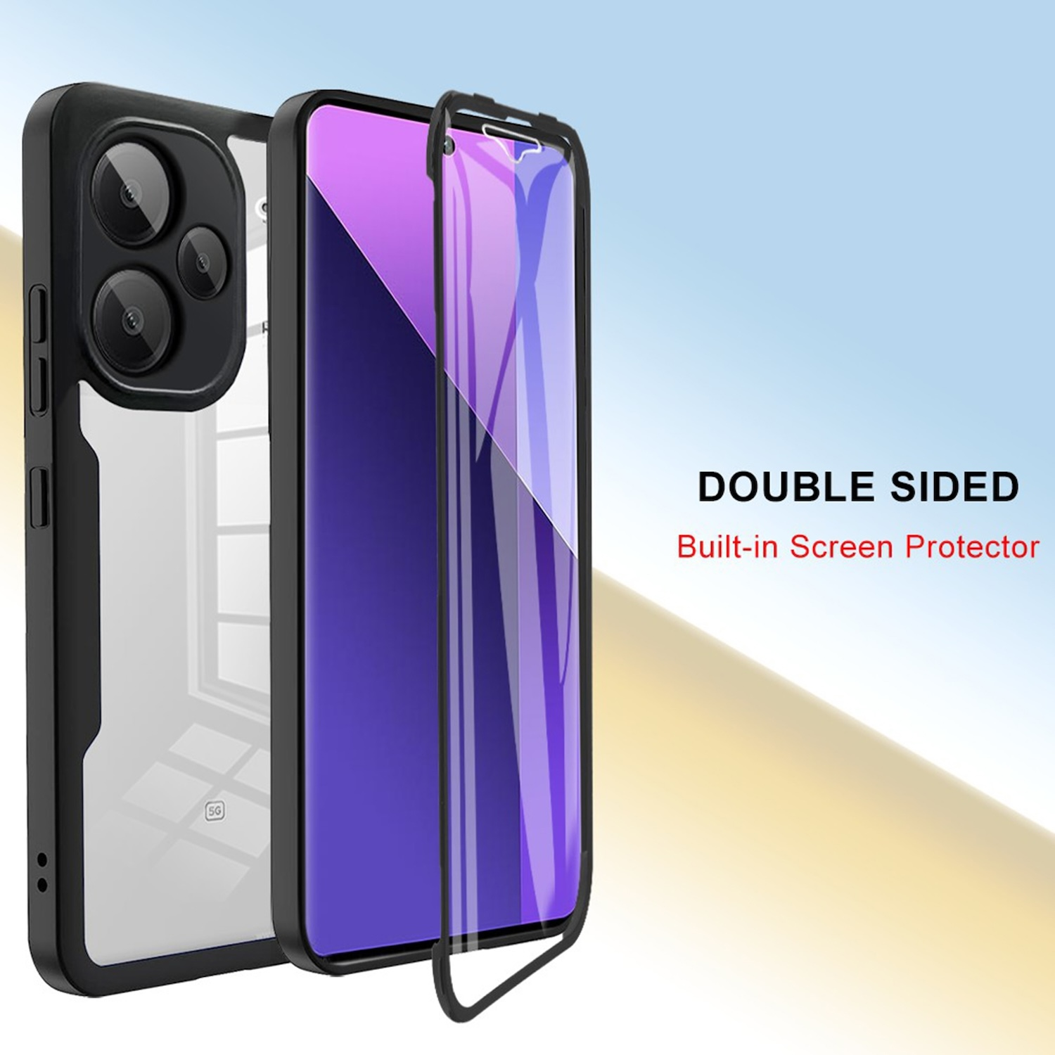 WIGENTO Beidseitiger 360 Grad Design TPU / Acryl Hlle, Full Cover, Samsung,  Galaxy A16, Rot | MediaMarkt