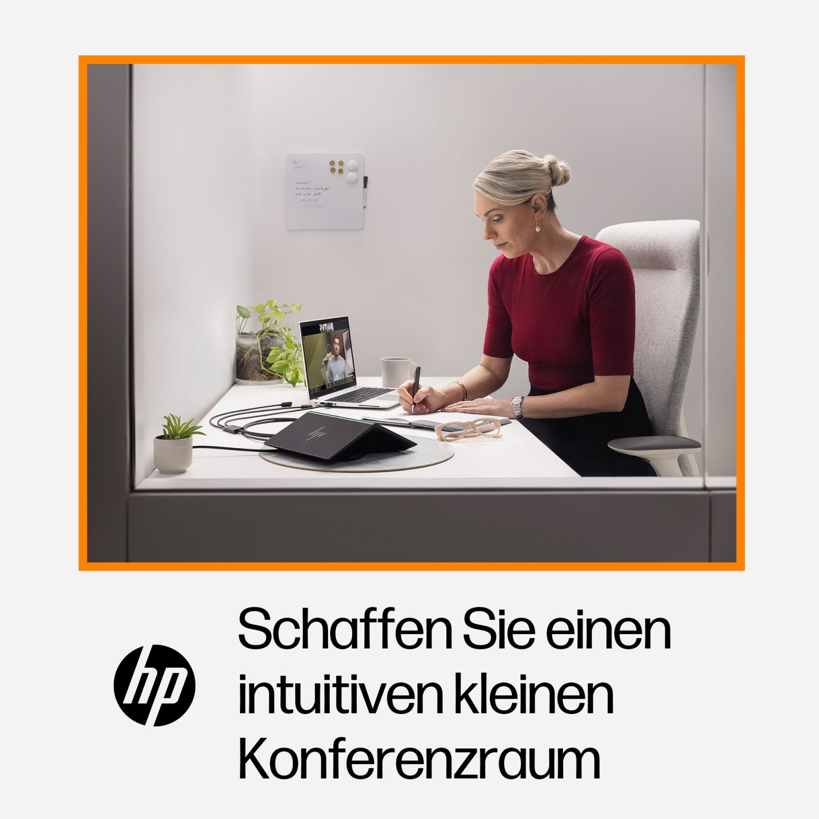 HP DESKTOP 643J5AW Presence Small Space Solution with Zoom Rooms, Intel®, Intel i5-10500T, 2.3 GHz, No graphics card, RAM 8 GB, 256 GB SSD