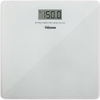 Báscula de baño - TRISTAR 785300182406, 150 kg, Blanco
