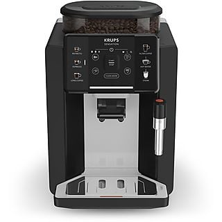 Cafetera superautomática - KRUPS KRUEA910A10, 15 bar, 1450 W, 2 tazas, Negro