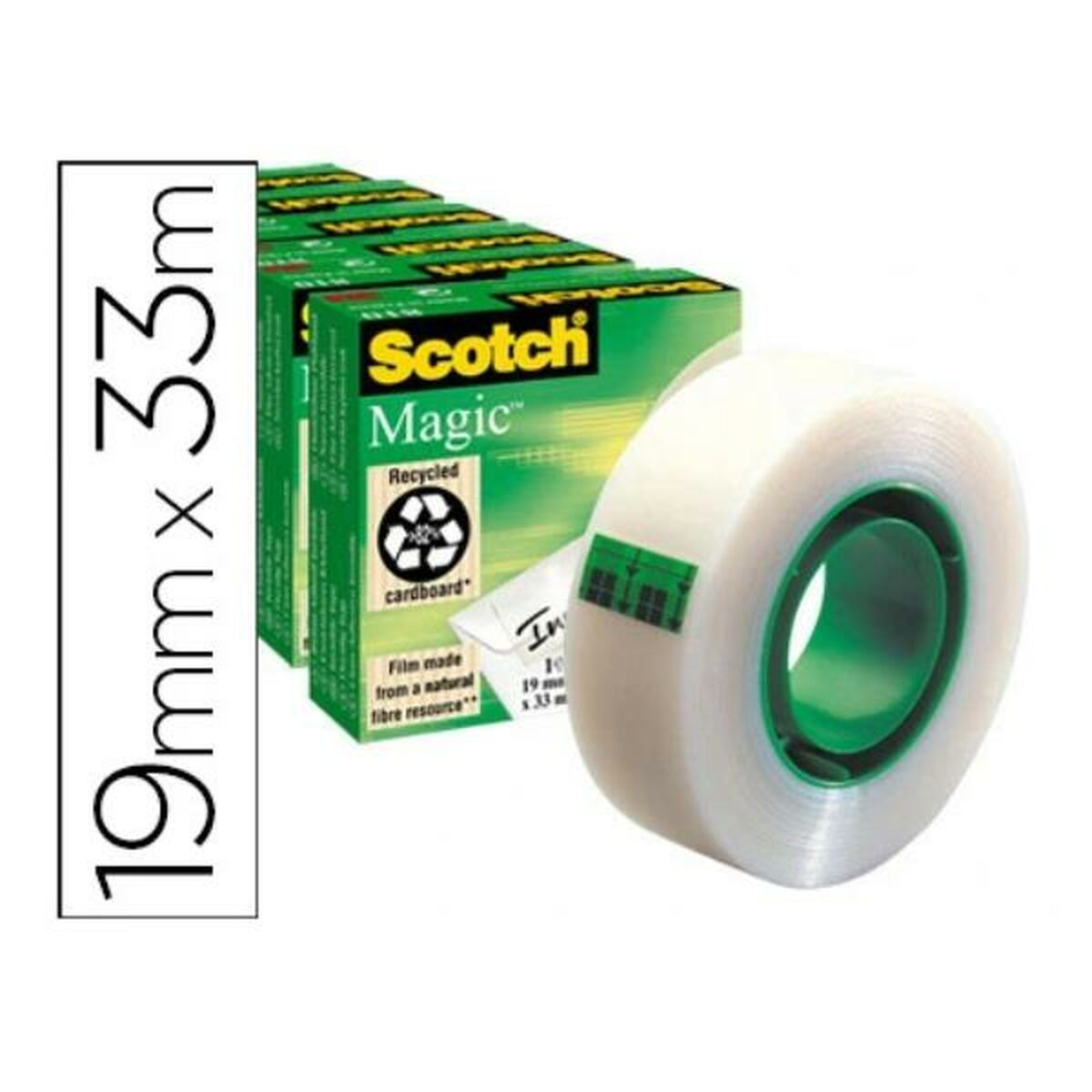 36 Rollen 2 Zoll Transparentes Klebeband 110 Yard 330 Fuß Durchsichtig