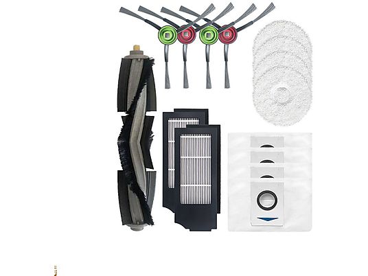 Zubehör Set für Ecovacs Deebot T20 Omni T20e Saugroboter Gummi Bürste Staubbe Zubehör Set für Ecovacs Deebot T20 Omni T20e Saugroboter Gummi Bürste Staubbe
