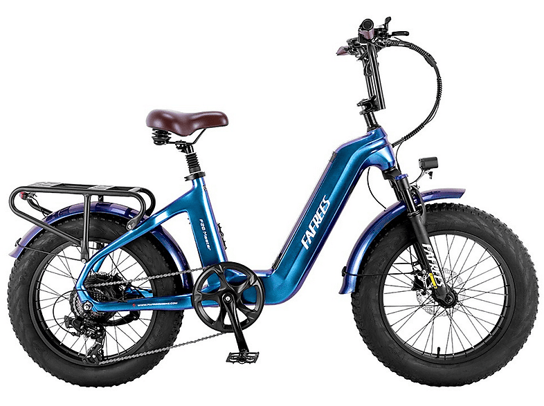 FAFREES F20 Master Mountainbike (Laufradgröße: 20 Zoll, Unisex-Rad, 1080Wh, Blau)