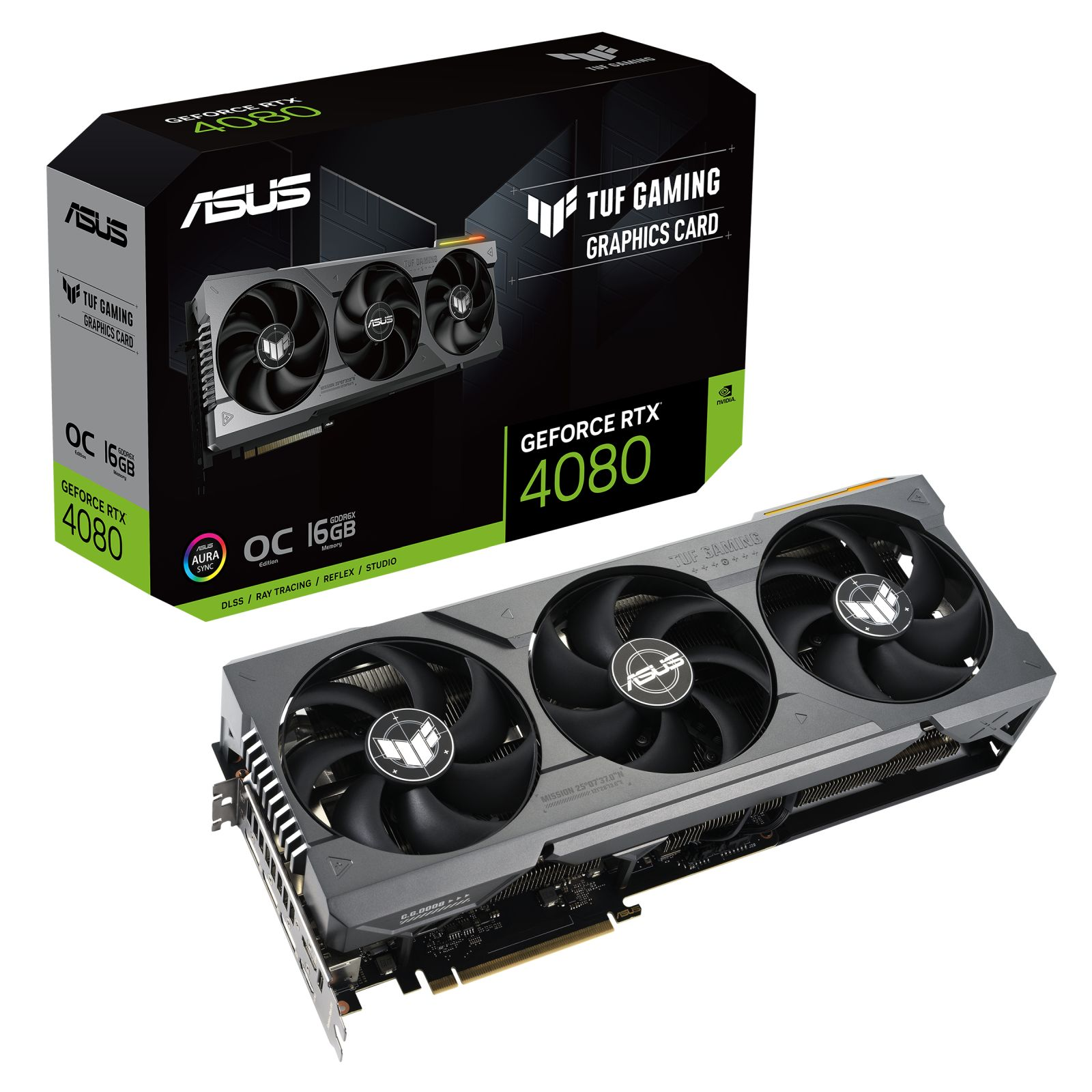 ASUS 90YV0IB1-M0NA00 TUF-RTX4080-16G-GAMING (NVIDIA, Gaming-Grafikkarte)