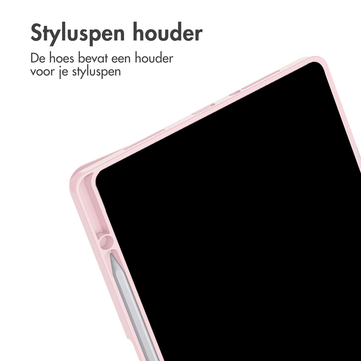 IMOSHION Trifold Hardcase Bookcase - Tablet Case 11 in Pink
