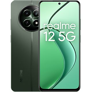 Móvil - REALME 12 5G, Woodland Green, 256 GB, 8 GB RAM, 6,72 ", LCD Full HD+, MediaTek Dimensity 6100+, 5000 mAh, Android