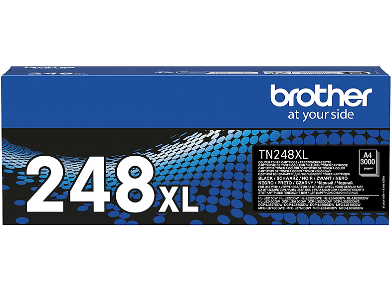 Cartucho de tinta - BROTHER Brother - TN-248XLBK cartucho de tóner 1 pieza(s) Original Negro