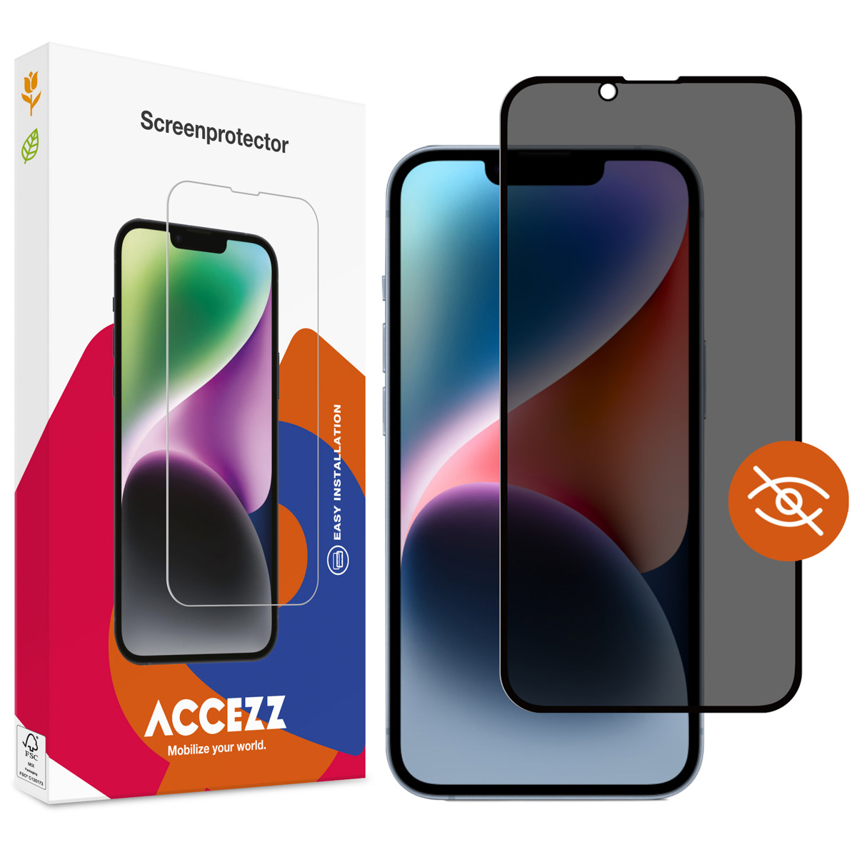 Accezz Gehard Glas Screenprotector 2-pack voor de Samsung Galaxy S25 Ultra