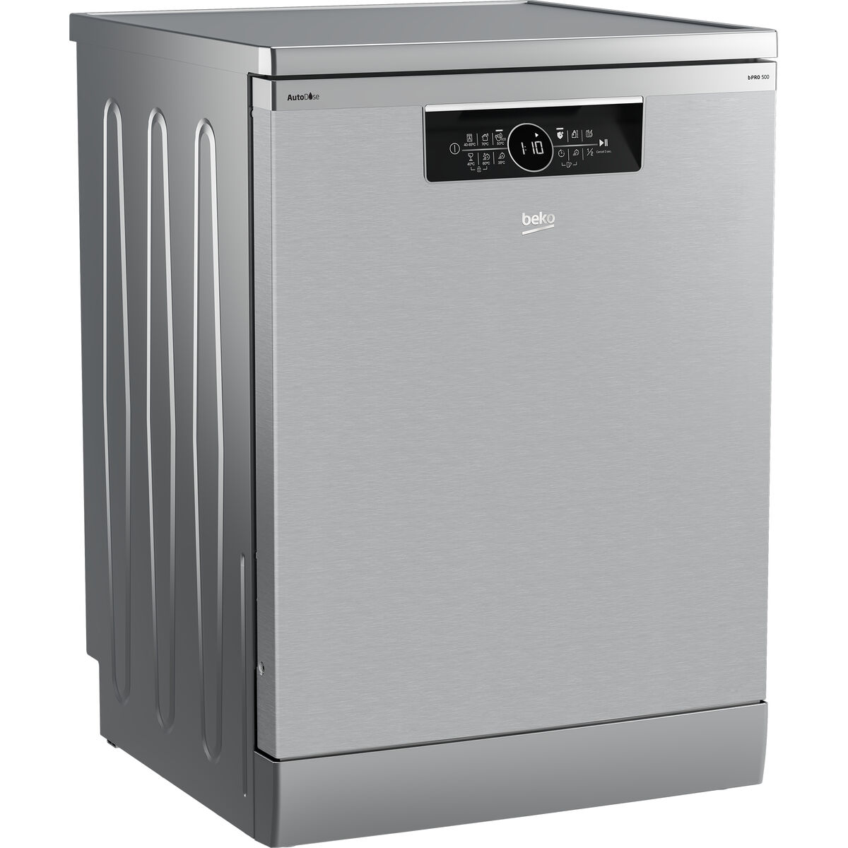 LAVASTOVIGLIE Libera installazione (FS) BEKO BDFN36640XA, Programmi 6, Dimensioni: L 598 mm, A 850 mm, P 600 mm, Rumorosità 42 dB(A), Consumo di acqua 9,5 l, Acciaio inox, Classe C