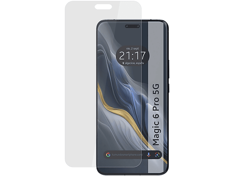 Coque Avizar Pour Honor Magic 6 Pro – Similicuir Noir – Texture Cuir Et Gel Silicone – Neuf