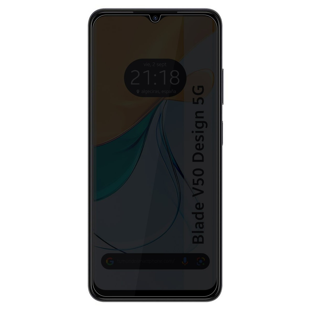 Schermo dello smartphone che mostra l'ora e la data ad Algeciras, Spagna.