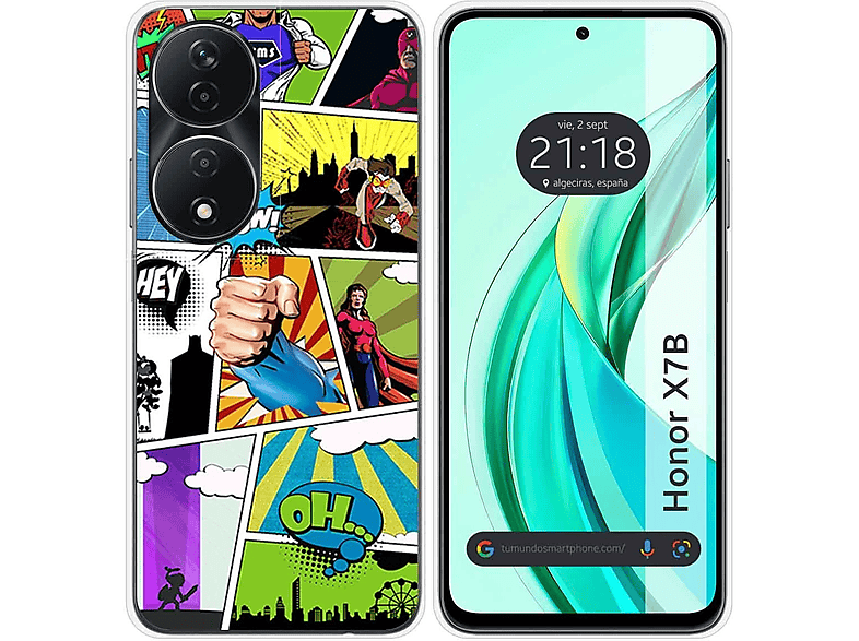 Tumundosmartphone Custodia TPU Ultra Sottile Per Huawei Honor 7A / Y6 2018 – Trasparente 0,5 Mm