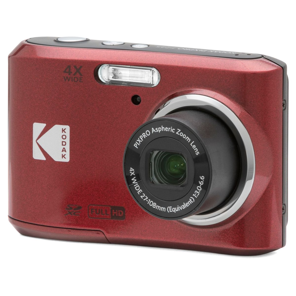 KODAK PixPro FZ45 Digitalkamera Rot | MediaMarkt
