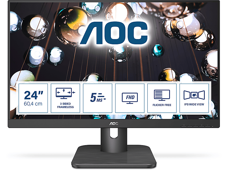 AOC E1 24Q Czarny