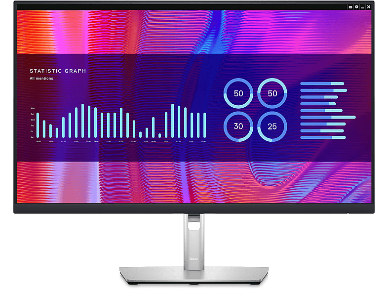 DELL P 2723 DE 27 Zoll QHD Business Monitor (5 ms Reaktionszeit , 60 Hz , 60 Hz nativ)