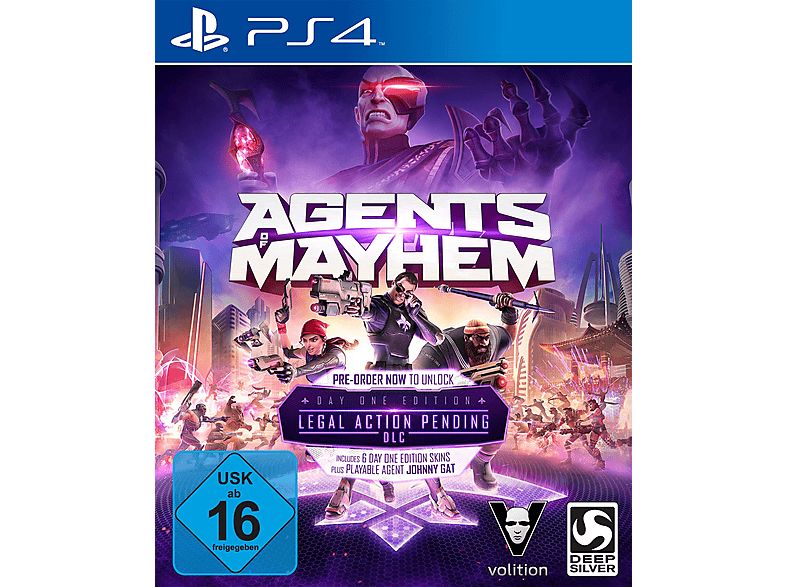 PS4 AGENTS OF MAYHEM DAY ONE EDITION - [PlayStation 4]