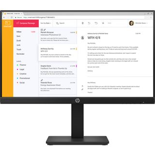 HP P24h G4 FHD-monitor - 23,8 inch - 1920 x 1080 Pixel (Full HD) - IPS (In-Plane Switching)