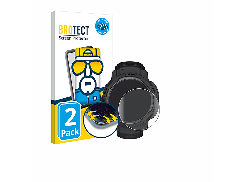 BROTECT Matt Schutzfolie Für Garmin Venu 4 - Selbstheilend & Blendschutz | 2er Pack