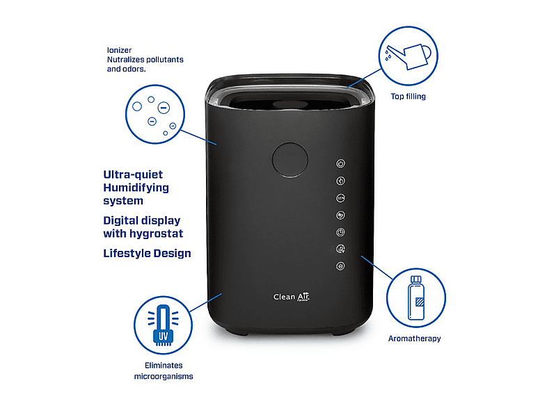 UMIDIFICATORE CLEAN AIR OPTIMA CA-605