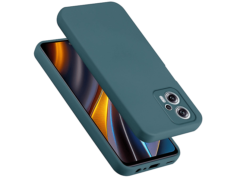 Cadorabo Cover Trasparente Per Xiaomi Poco X3 NFC - Custodia Morbida In TPU Sottile 1,2mm - Antiurto E Antigraffio - Bumper In Gel - 4