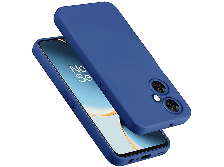 Cadorabo Handyhülle Für Vivo Y52 5G / Y72 5G – TPU Silikon Case, Kratzfest, Blau, Candy-Design