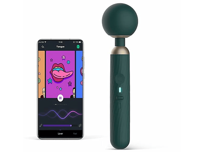 MAGIC MOTION Magic Motion | Zenith Smart Wand - Grün app-gesteuerte ...