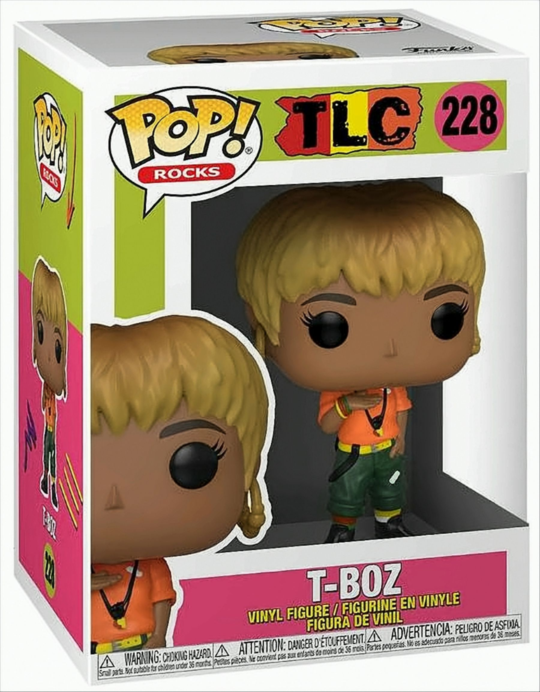 T-Boz Funko Pop! Vinylfigur in einer Box, von der Gruppe TLC.