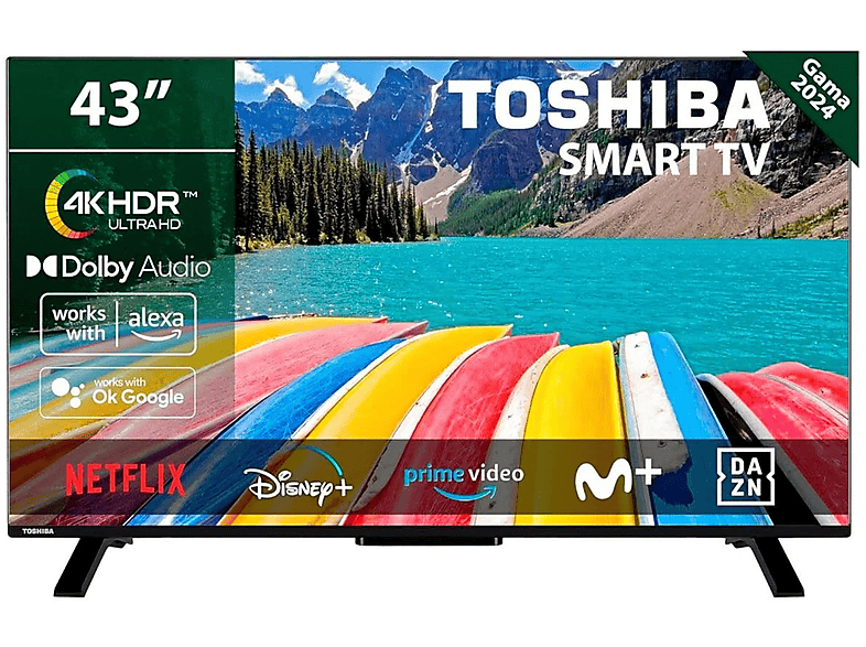 TV LED 43" - TOSHIBA 43UV2363DG