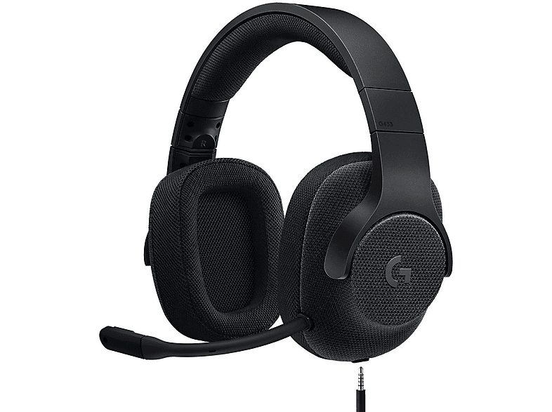 LOGITECH 981-000668 G433 GAMING HEADSET BLACK, Over-ear Headset  