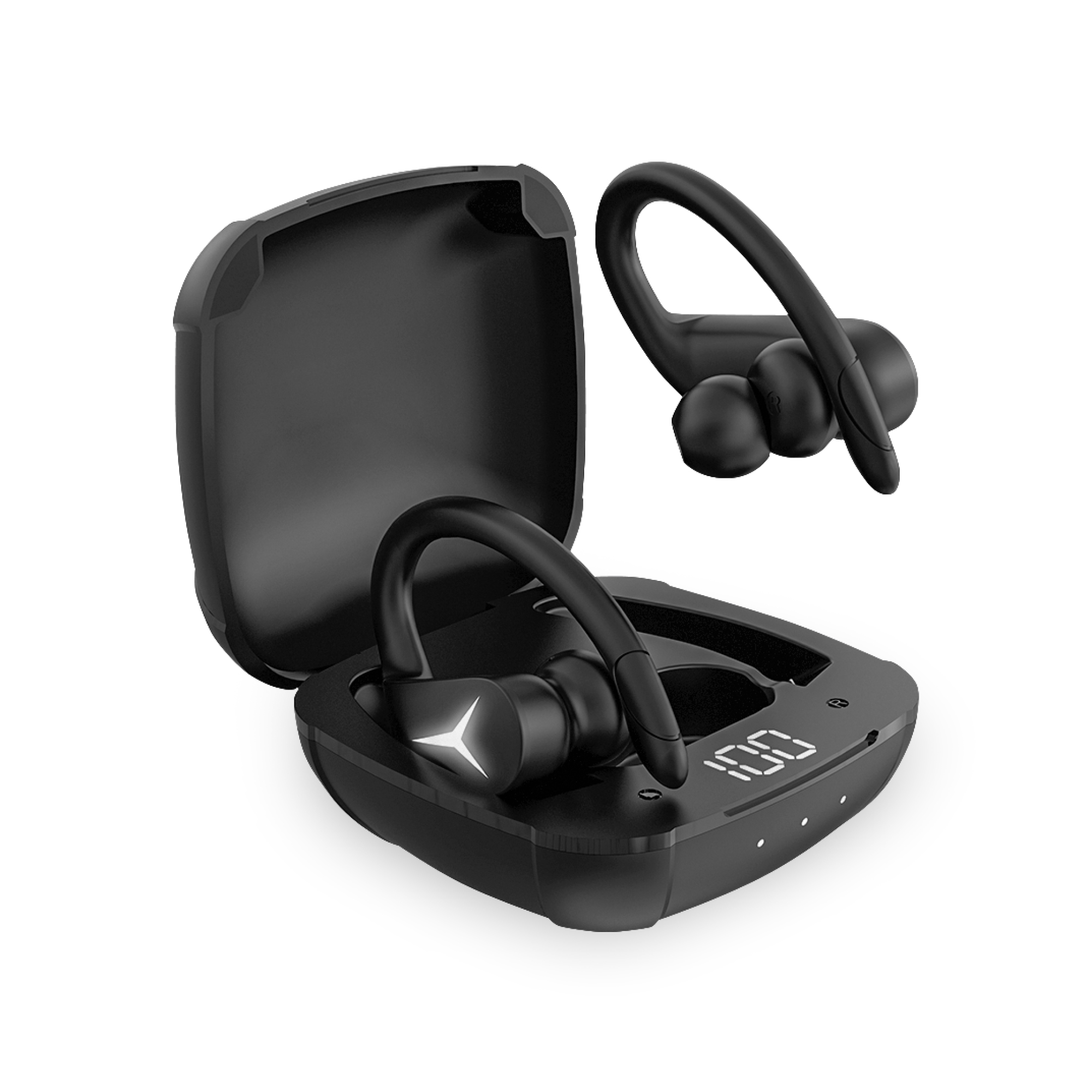 Auriculares Inalámbricos Sport Buds KSIX, Intraurales, Negro - Main Image
