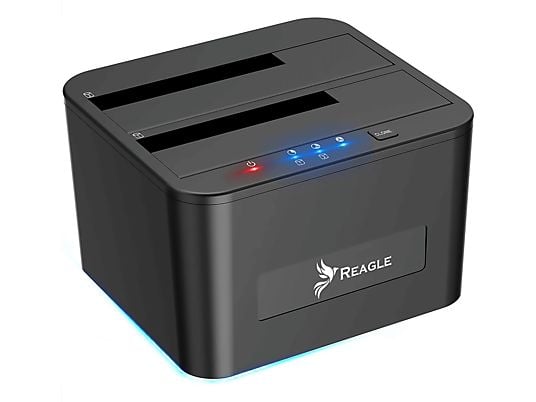 Docking station per HDD MAIWO a 2 alloggiamenti Docking station per disco rigido da SATA a USB 3.0 per custodia per disco rigido da 3,5 pollici con custodia per 4 modalà RAID 7 Docking station per HDD MAIWO a 2 alloggiamenti Docking station per disco rigido da SATA a USB 3.0 per custodia per disco rigido da 3,5 pollici con custodia per 4 modalà RAID 7