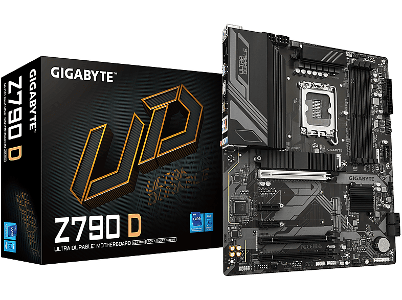 GIGABYTE Z790 D Mainboard Braun