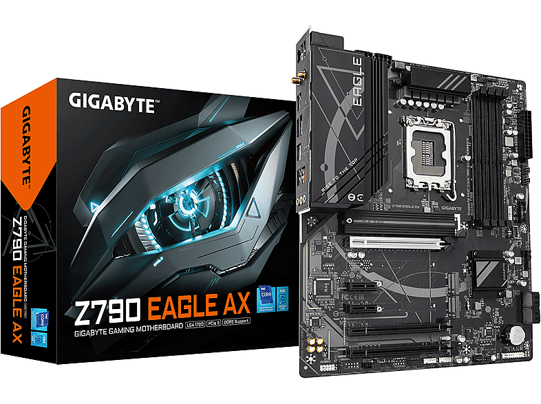 GIGABYTE Z790 EAGLE AX Mainboard Braun