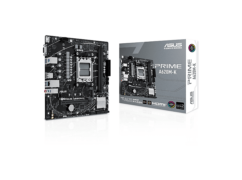 ASUS PRIME A620M-K AMD A620 DDR5 micro ATX Anakart Fiyat & Özellik