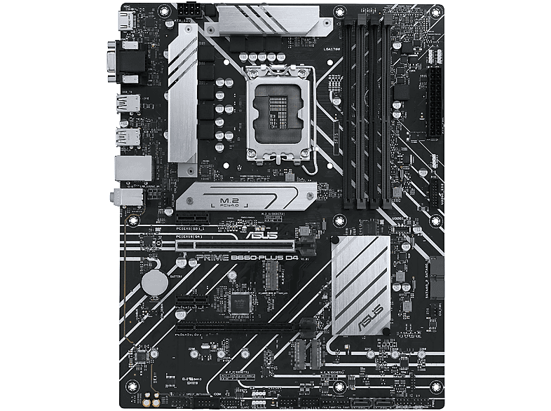 ASUS 90MB18X0-M0EAY0 PRIME B660-PLUS D4 Mainboard Schwarz