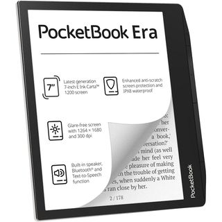 POCKETBOOK Era Zilver - 7 inch - 16GB (ongeveer 12.000 e-books) - Spatwaterbestendig - 7 inch - 16 GB