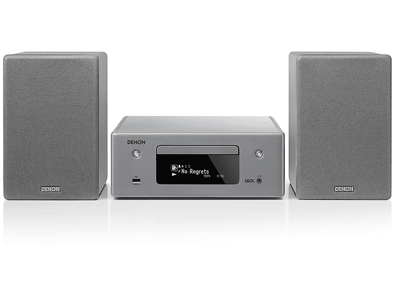 Microcadena y Minicadenas de Música - DENON DENON CEOL N10 Grey / Microcadena 130W con altavoces