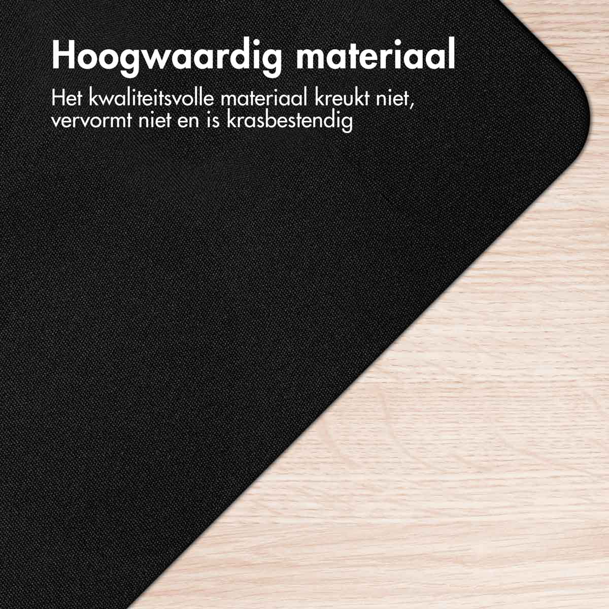 IMOSHION Zwarte 20 x 24 cm Mouse pad
