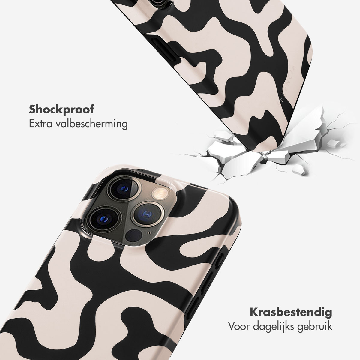 SELENCIA Vivid Tough coque compatible avec iPhone 15 Pro Étui de Téléphone voor Apple iPhone 15 Pro Multicolore